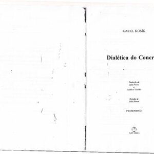 خرید و دانلود نسخه کامل کتاب Dialética do Concreto