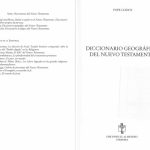 خرید و دانلود نسخه کامل کتاب Diccionario Geografico del Nuevo Testamento