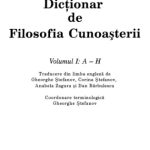 خرید و دانلود نسخه کامل کتاب Dictionar de filosofia cunoasterii