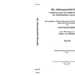 خرید و دانلود نسخه کامل کتاب Die Abhisamācārikā Dharmāḥ verhaltensregeln für buddhistische Mönche der Mahāsāṃghika-Lokottaravādins : herausgegeben, mit der chinesischen Parallelversion verglichen, übersetzt und kommentiert