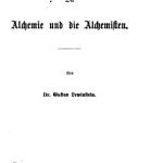خرید و دانلود نسخه کامل کتاب Die Alchemie und die Alchemisten.