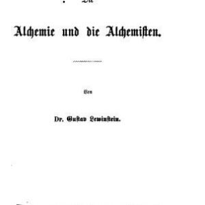 خرید و دانلود نسخه کامل کتاب Die Alchemie und die Alchemisten.