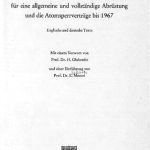خرید و دانلود نسخه کامل کتاب Die amerikanischen und sowjetischen Vorschläge für eine allgemeine und vollständige Abrüstung und die Atomsperrverträge bis 1967; Englische und deutsche Texte
