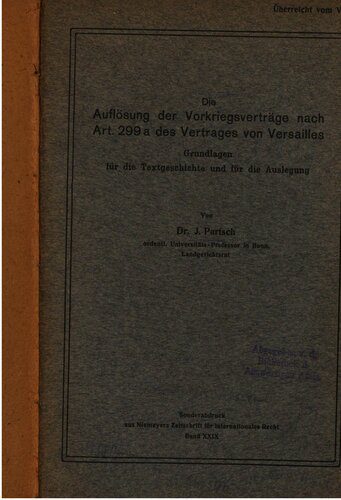 خرید و دانلود نسخه کامل کتاب Die Auflösung der Vorkriegsverträge nach Art. 299a des Vertrages von Versailles : Grundlagen für die Textgeschichte und für die Auslegung_68f71a1d880dc.jpeg خرید و دانلود نسخه کامل کتاب Die Auflösung der Vorkriegsverträge nach Art. 299a des Vertrages von Versailles : Grundlagen für die Textgeschichte und für die Auslegung