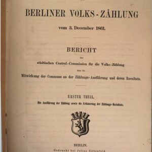 خرید و دانلود نسخه کامل کتاب Die Ausführung der Zählung sowie die Erläuterung der Zählungs-Resultate