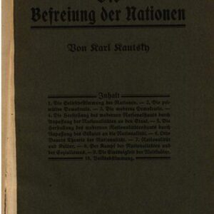 خرید و دانلود نسخه کامل کتاب Die Befreiung der Nationen