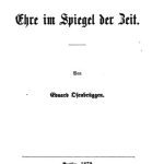 خرید و دانلود نسخه کامل کتاب Die Ehre im Spiegel der Zeit