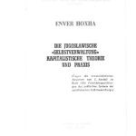 خرید و دانلود نسخه کامل کتاب Die jugoslawische «Selbstverwaltung» kapitalistische Theorie und Praxis