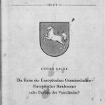 خرید و دانلود نسخه کامل کتاب Die Krise der Europäischen Gemeinschaften – Europäischer Bundesstaat oder Europa der Vaterländer?