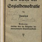 خرید و دانلود نسخه کامل کتاب Die Krise der Sozialdemokratie