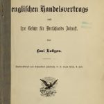 خرید و دانلود نسخه کامل کتاب Die Kündigung des englischen Handelsvertrages und ihre Gefahr für Deutschlands Zukunft