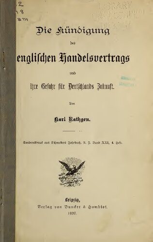 خرید و دانلود نسخه کامل کتاب Die Kündigung des englischen Handelsvertrages und ihre Gefahr für Deutschlands Zukunft_68f725d0671dd.jpeg خرید و دانلود نسخه کامل کتاب Die Kündigung des englischen Handelsvertrages und ihre Gefahr für Deutschlands Zukunft