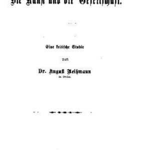 خرید و دانلود نسخه کامل کتاب Die Kunst und die Gesellschaft