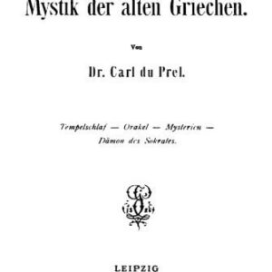 خرید و دانلود نسخه کامل کتاب Die Mystik der alten Griechen