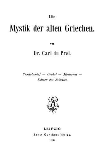 خرید و دانلود نسخه کامل کتاب Die Mystik der alten Griechen_68e2ba8ea0627.jpeg خرید و دانلود نسخه کامل کتاب Die Mystik der alten Griechen
