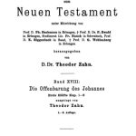 خرید و دانلود نسخه کامل کتاب Die Offenbarung des Johannes,