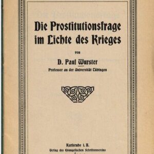 خرید و دانلود نسخه کامل کتاب Die Prostitutionsfrage im Lichte des Krieges