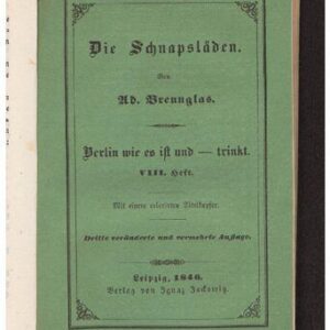 خرید و دانلود نسخه کامل کتاب Die Schnapsläden