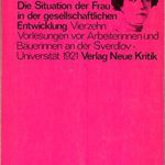 خرید و دانلود نسخه کامل کتاب Die Situation der Frau in der gesellschaftlichen Entwicklung