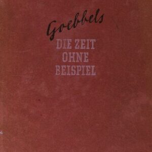 خرید و دانلود نسخه کامل کتاب Die Zeit ohne Beispiel