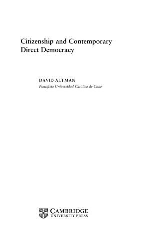 خرید و دانلود نسخه کامل کتاب Direct Democracy in Comparative Perspective. Origins, Performance, and Reform_68e3c73abf6ad.jpeg خرید و دانلود نسخه کامل کتاب Direct Democracy in Comparative Perspective. Origins, Performance, and Reform
