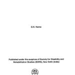 خرید و دانلود نسخه کامل کتاب Disability studies in India : retrospects and prospects