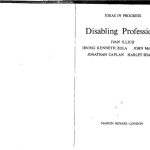 خرید و دانلود نسخه کامل کتاب Disabling Professions