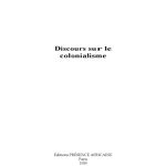 خرید و دانلود نسخه کامل کتاب Discours sur le colonialisme