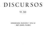 خرید و دانلود نسخه کامل کتاب Discursos VI al XII