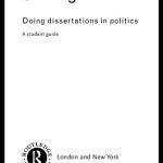خرید و دانلود نسخه کامل کتاب Doing Dissertations in Politics: A Student Guide