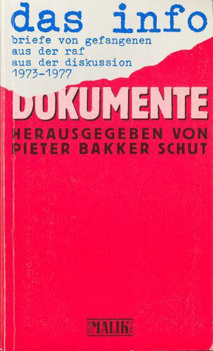 خرید و دانلود نسخه کامل کتاب Dokumente: das info. Briefe der Gefangenen aus der RAF, 1973 – 1977_68e88a7c1b8c8.jpeg خرید و دانلود نسخه کامل کتاب Dokumente: das info. Briefe der Gefangenen aus der RAF, 1973 – 1977