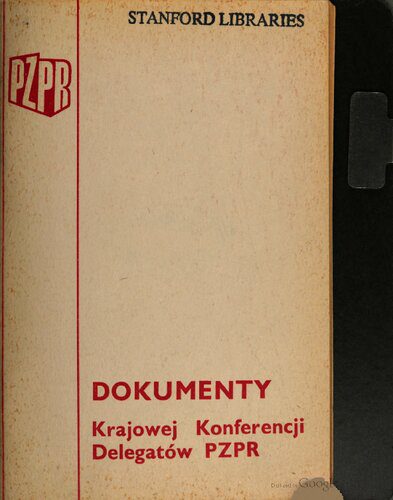 خرید و دانلود نسخه کامل کتاب Dokumenty Krajowej Konferencji Delegatów PZPR_68e8f02cd3af2.jpeg خرید و دانلود نسخه کامل کتاب Dokumenty Krajowej Konferencji Delegatów PZPR