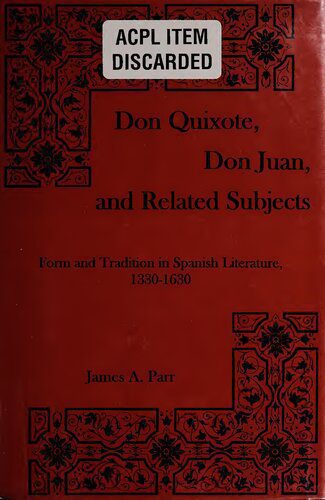 خرید و دانلود نسخه کامل کتاب Don Quixote, Don Juan, and Related Subjects_68e59dfe3228a.jpeg خرید و دانلود نسخه کامل کتاب Don Quixote, Don Juan, and Related Subjects