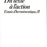 خرید و دانلود نسخه کامل کتاب Du texte à l’action. Essais d’herméneutique II