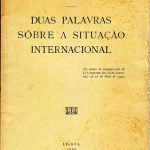 خرید و دانلود نسخه کامل کتاب Duas palavras sôbre a situação international