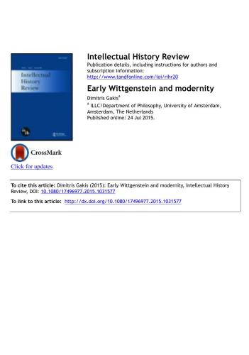 خرید و دانلود نسخه کامل کتاب Early Wittgenstein and modernity_68fedd55e34ef.jpeg خرید و دانلود نسخه کامل کتاب Early Wittgenstein and modernity