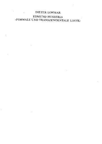 خرید و دانلود نسخه کامل کتاب Edmund Husserls “Formale und transzendentale Logik”_68f9ca09da428.jpeg خرید و دانلود نسخه کامل کتاب Edmund Husserls “Formale und transzendentale Logik”