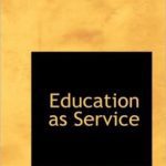 خرید و دانلود نسخه کامل کتاب Education as service
