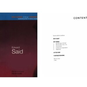 خرید و دانلود نسخه کامل کتاب Edward Said