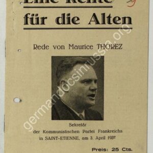 خرید و دانلود نسخه کامل کتاب Eine Rente für die Alten