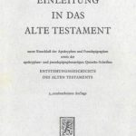 خرید و دانلود نسخه کامل کتاب Einleitung in das Alte Testament