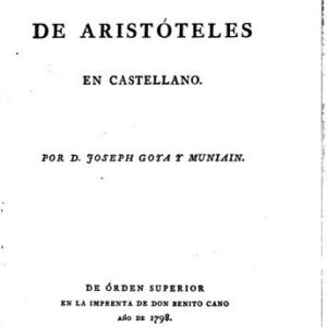 خرید و دانلود نسخه کامل کتاب El arte poética de Aristóteles