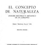 خرید و دانلود نسخه کامل کتاب El concepto de naturaleza