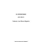 خرید و دانلود نسخه کامل کتاب El estoicismo