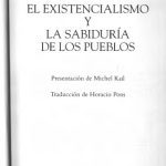 خرید و دانلود نسخه کامل کتاب El existencialismo y la sabiduría de los pueblos