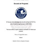 خرید و دانلود نسخه کامل کتاب El fracaso de la estrategia de solución política del PCP-SL (Sendero Luminoso) ante el sistema legal peruano (1993-2020)