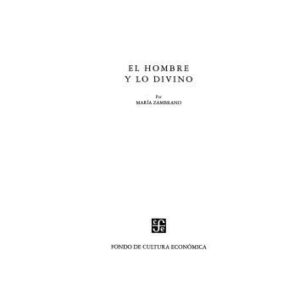 خرید و دانلود نسخه کامل کتاب El hombre y lo divino