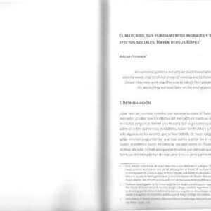خرید و دانلود نسخه کامل کتاب El mercado, sus fundamentos morales y sus efectos sociales
