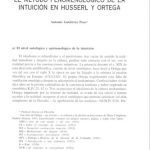 خرید و دانلود نسخه کامل کتاب El método fenomenológico de la intuición en Husserl y Ortega