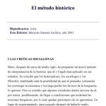 خرید و دانلود نسخه کامل کتاب El método histórico